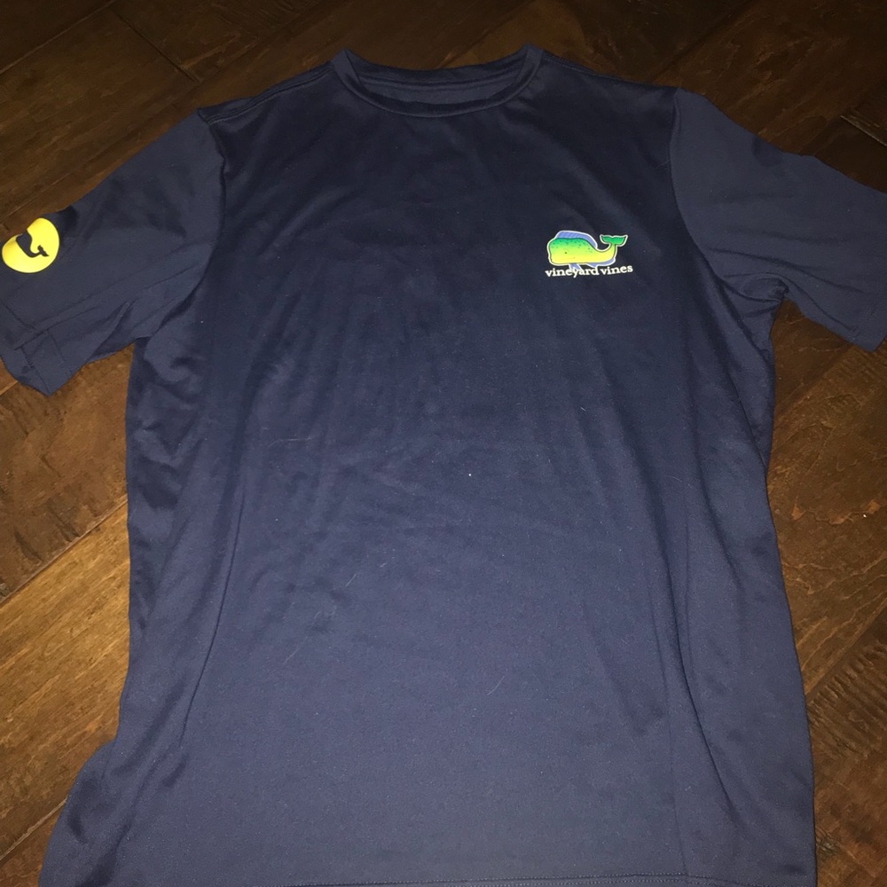 Navy Boys XL Vineyard Vines Short Sleeve Tee